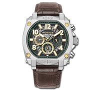 Police Reloj de Hombre Cuero Braun Police Norwood Pulsera UPOF0021902