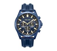 Police Reloj Malawi, azul, Talla única