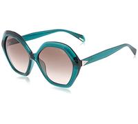 POLICE SPLD29 Sunglasses, Green Petroleum, 57 Unisex Adulto