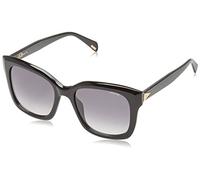 POLICE SPLD30 Sunglasses, Shiny Black, 54 Unisex Adulto
