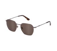 Police spll06 gafas, total shiny gun, 54 para hombre