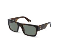 Police spll12 gafas, shiny dark havana, 54 para hombre