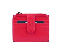 Police Tarjetero de Piel Genuina para Mujer, Cartera Porta Tarjetas de Crédito, Pequeño y Fino (Slim), con Caja