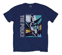 Police - the - T-Shirt # L Blue Unisex # Message in a Bottle