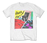 Police - the - T-Shirt # L White Unisex # Don't Stand