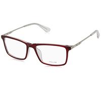 POLICE VPLD08 Gafas, Bordeaux Top+Crystal, 52 para Hombre