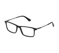 POLICE VPLD92 Gafas, Shiny Black, 56 para Hombre
