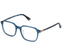 Police Hombre VPLP13 ROADIE 7 0T31 Monturas ópticas Acetato Azul Cuadrada