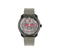 Police Watches bleder Reloj para Hombre Analógico de Cuarzo con Brazalete de Piel de Vaca PL.15714JSU-61
