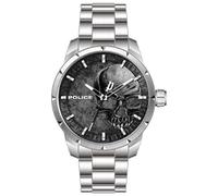 Police Watches neist Reloj para Hombre Analógico de Cuarzo con Brazalete de Acero Inoxidable PL.15715JS-78M