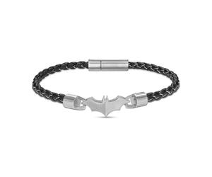 Police X Batman Silver Batarang - Pulsera de edición limitada para hombre