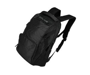 Police Zaino Uomo/Donna in Nylon, Sportivo, Casual, Business, Porta PC per Laptop fino a 17'', ideale per Lavoro, Viaggio, 30 L