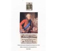 Policey-ordnung Des Markgrafentums Bayreuth Von 1746 (ebook)