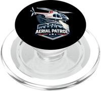 Policía Aerial Patrol Helicóptero Aplicación de la Ley PopSockets PopGrip para MagSafe