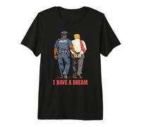 Policía Anti Trump arresta sueño de protesta política Camiseta Premium