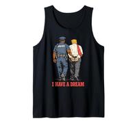 Policía Anti Trump arresta sueño de protesta política Camiseta sin Mangas