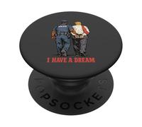 Policía Anti Trump arresta sueño de protesta política PopSockets PopGrip Adhesivo
