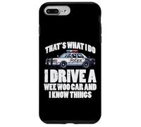 Policía Conduzco Wee Woo Coche Y Sé Cosas Policía Hombres Policía Carcasa para iPhone 7 Plus/8 Plus