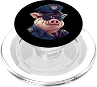 Policía de Cerdito PopSockets PopGrip para MagSafe