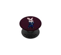 Policía de Conejo PopSockets PopGrip Adhesivo