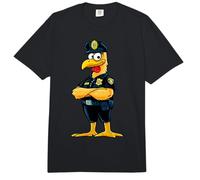 Policía de Pollos Comfort Colors Adult Heavyweight T-Shirt