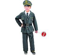 Policía Financiera Finanziere Fiamma Gialla disfraz niño (Talla 4-6 años)