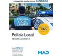 Policía Local De Canarias. Temario Volumen 2