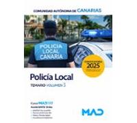 Policía Local De Canarias. Temario Volumen 3 2025