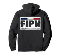 Policía Nacional de la FIPN militar francesa Sudadera con Capucha