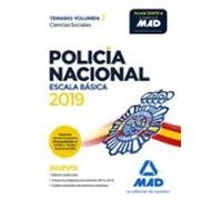 Policia Nacional Escala Basica: Temario (vol. 2) Ciencias Sociales