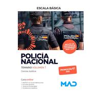 Policía Nacional Escala Básica. Temario volumen 1