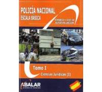 Policia Nacional: Escala Basica: Tomo I: Ciencias Juridicas (i)