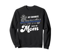 Policía o policía o Mi ayudante Favorito me Llama Mamá Sudadera