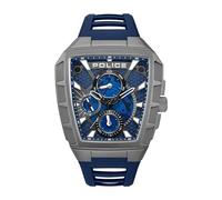 Policía Reloj Función Tough Gear, Azul - Gris, 46