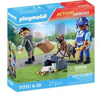 POLICIER CHIEN + VOLEUR PLAYMOBIL PLL71731