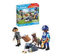 POLICIER CHIEN + VOLEUR PLAYMOBIL PLL71731