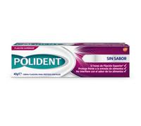 Polident Crema Fijadora Prótesis Dentales Sin Sabor, 40 ml
