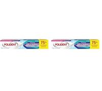 Polident Crema Fijativa para Prótesis Dentales Parciales/Completas Cuidado y Tolerancia 77 g (Paquete de 2)