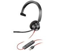 Poliester Plantronics Blackwire 3310 BW3310 Mono Usb-A Ordenador Casco 213928-01