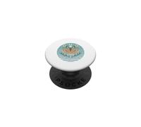 Polilla Luna Flores Polilla Mística Naturaleza Arte Fases PopSockets PopGrip Adhesivo