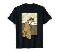 Polilla mira su Reflejo Polilla Insecto Entomología Insectos Camiseta gráfica económica, Hombre, Negro, XL
