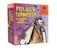 Devir - Polilla Tramposa Original, Juego de Cartas, Juego de mesa para Niños, Party Game, Juego Rápido para Todas las Edades y Fiestas (BGPOLI)