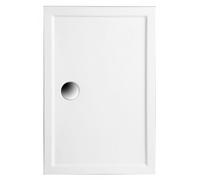 Polimat Goliat plato de ducha rectangular 90x80 cm blanco 00366