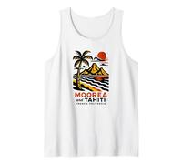 Polinesia Francesa Moorea Tahiti Camiseta sin Mangas