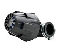 POLINI FILTRE A Air Blue Air Box PHBG Noir Fixation Coudee 90° DIAM 32 (203.0093)