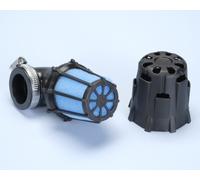 POLINI Filtro de aire con carcasa de plástico 90°