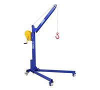 Polipasto Cabrestante Eléctrico Alzamiento portátil compacto móvil, manivela plegable, uso doméstico, grúa de elevación Manual de 200KG/300KG/500KG(200KG-Manual)