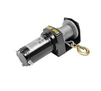 Polipasto Cabrestante Eléctrico Extractor de cabrestante eléctrico de autoayuda automotriz, grúa montada en coche, impermeabilización todoterreno, 12V, 2000Lbs