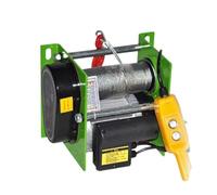 Polipasto Cabrestante Eléctrico Torno eléctrico micro eléctrico 400-1000KG 30-100m del alzamiento 220V de cuerda de alambre(800KG - 30m)