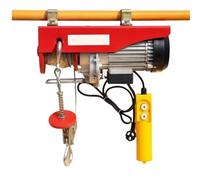 Polipasto con cable resistente, capacidad de 600 kg, altura de elevación de 3 m/6 m/12 m para el hogar, construcción y aplicaciones de grúas pequeñas